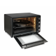 Cuptor electric Zilan ZLN3480 cu ventilator, Putere 2500W, Capacitate 80L, Timer, Geam dublu, Termostat reglabil, Temperatura maxima 250 grade C