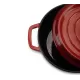 Oala din fonta emailata cu capac HAUSBERG HB-H742, capacitate 3L, diametru 22 cm, adancime 10 cm, interior antiaderent, Rosu Oala din fonta emailata cu capac HAUSBERG HB-H742, capacitate 3L, diametru 22 cm, adancime 10 cm, interior antiaderent, Rosu