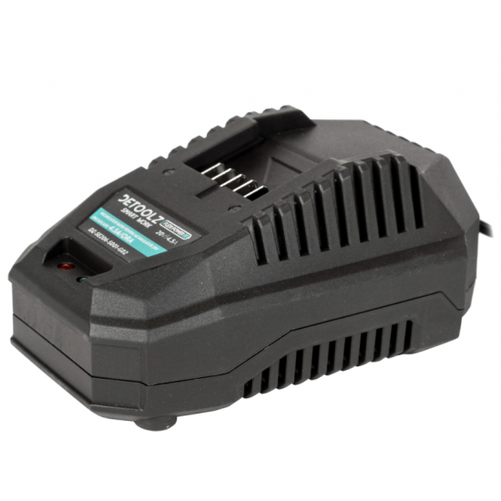 Incarcator rapid, Detoolz, pentru acumulator 20V, incarcare 4.5A/h