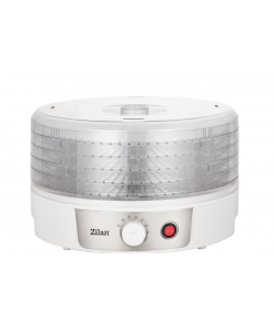Deshidrator alimente Zilan ZLN2037, Putere 250W, Temperatura maxima 70° C, ALB