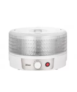 Deshidrator alimente Zilan ZLN2037, Putere 250W, Temperatura maxima 70° C, ALB