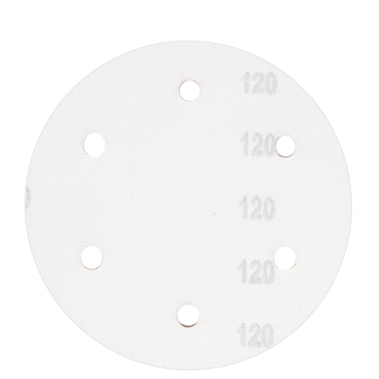 Set 10 hartie abraziva P120 6gauri 215mm
