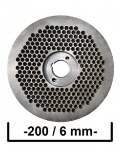 Matrita pentru granulator KL-200 cu gauri de 6 mm