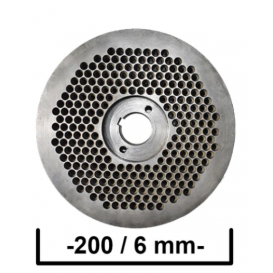 Matrita pentru granulator KL-200 cu gauri de 6 mm