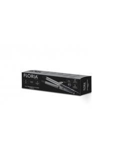 Placa 2 in 1 Floria ZLN9426 pentru indreptat si ondulat parul, temperatura maxima de 200 grade, 43W, Negru