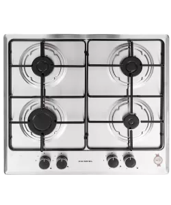 Plita incorporabila Hausberg HB 555, Gaz, 4 arzatoare, Sistem siguranta, Inox Plita incorporabila Hausberg HB 555, Gaz, 4 arzatoare, Sistem siguranta, Inox