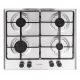 Plita incorporabila Hausberg HB 555, Gaz, 4 arzatoare, Sistem siguranta, Inox