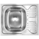 Chiuveta bucatarie pentru masca SANITEC S402S, 60x50 cm, Cuva Stanga, 0.4 mm, Inox Chiuveta bucatarie pentru masca SANITEC S402S, 60x50 cm, Cuva Stanga, 0.4 mm, Inox