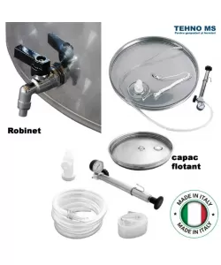 BUTOI DIN INOX ITALIA CU CAPAC FLOTANT BUSONAT 1000L BUTOI DIN INOX ITALIA CU CAPAC FLOTANT BUSONAT 1000L