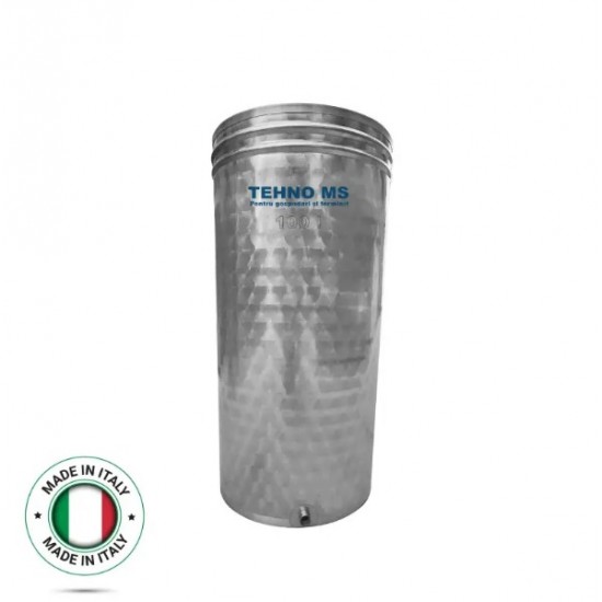 BUTOI DIN INOX ITALIA CU CAPAC FLOTANT BUSONAT 1000L