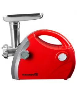 Masina de tocat carne Hausberg HB-3430RS, Inox , 1800 W, motor cupru - Rosu Masina de tocat carne Hausberg HB-3430RS, Inox , 1800 W, motor cupru - Rosu