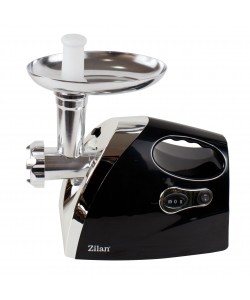 Masina de tocat carne ZILAN ZLN-7598,Negru 1200W, Tava si panou inox, Accesorii umplut carnati, Functie revers, 1.6kg/min, Masina de tocat carne ZILAN ZLN-7598,Negru 1200W, Tava si panou inox, Accesorii umplut carnati, Functie revers, 1.6kg/min,
