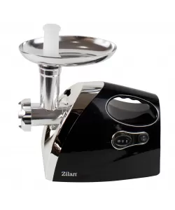 Masina de tocat carne ZILAN ZLN-7598,Negru 1200W, Tava si panou inox, Accesorii umplut carnati, Functie revers, 1.6kg/min, Masina de tocat carne ZILAN ZLN-7598,Negru 1200W, Tava si panou inox, Accesorii umplut carnati, Functie revers, 1.6kg/min,