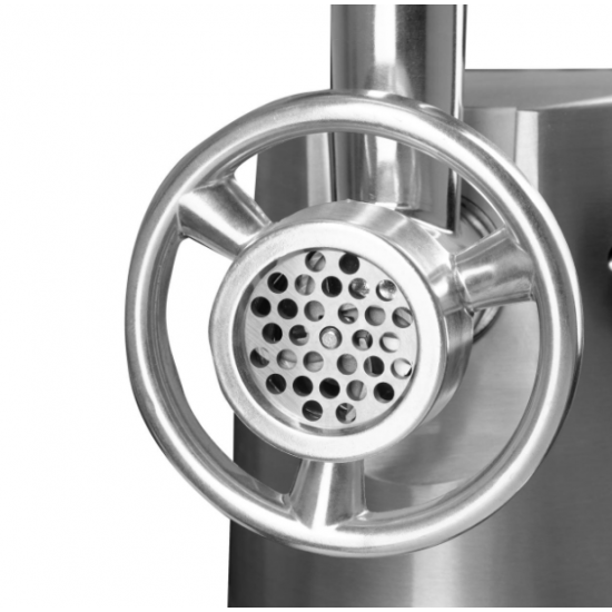 Masina tocat Hausberg HB-3445, 3200W, 2Kg/min, Impingator legume, Carcasa aluminiu, Motor cupru.