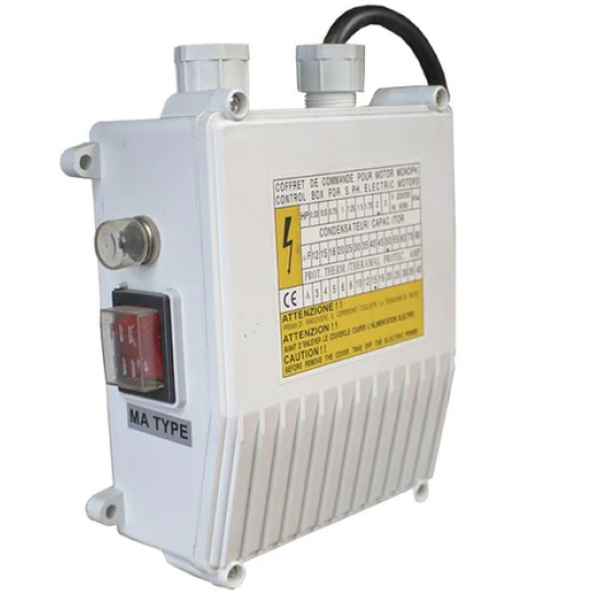 Kit hidrofor electronic cu pompa submersibila Zinith Italiy - 3STM122, 1.25 Kw, refulare 140m, Presostat automat LPC-4