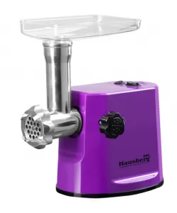Masina de tocat carne Hausberg HB-3415MV, 1200W, 1Kg/min - Mov Masina de tocat carne Hausberg HB-3415MV, 1200W, 1Kg/min - Mov
