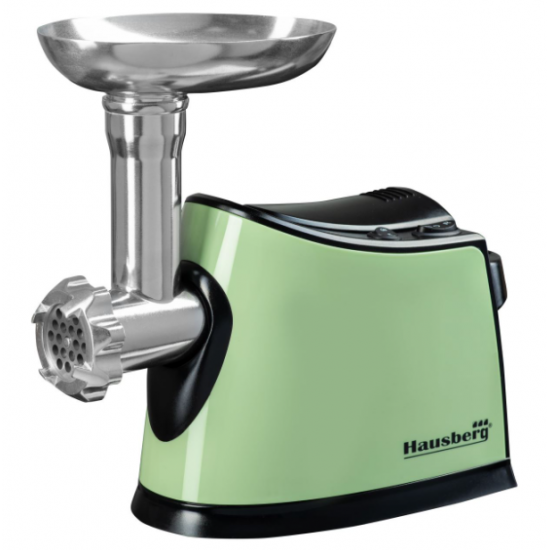 Masina de tocat carne - Hausberg HB3440V, 1600 W, capacitate 1kg/min, functie inversa