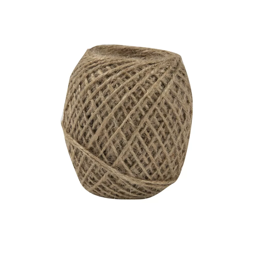 Spago Di Iuta Naturale - Rotolo 200m, Biodegradabile, Per Giardinaggio E Fai Da Te - Foto 7