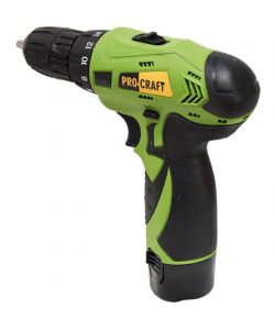 Masina de insurubat cu acumulator Procraft PA12LIS, 12V/2A 1300 RPM, 2 acumulatori