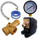 KIT Hidrofor Zinith Italiy  80L cu Pompa submersibila  3STM122, 1.25KW, 100 l/min, inaltime refulare 140m, Sistem complet