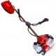 Pachet Motocoasa AKIRA, Cultivator, Prasitoare, Accesoriu tip fierastrau, Accesoriu tuns gard viu, 8CP, accesorii incluse