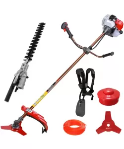 Pachet Motocoasa pe benzina AKIRA Japan, Accesoriu tuns gard viu, Profesionala, 8CP, 10000RPM, 62CC Pachet Motocoasa pe benzina AKIRA Japan, Accesoriu tuns gard viu, Profesionala, 8CP, 10000RPM, 62CC