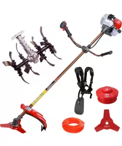 Pachet Motocoasa pe benzina AKIRA Japan, Cultivator, Profesionala, 8CP, 10000RPM, 62CC Pachet Motocoasa pe benzina AKIRA Japan, Cultivator, Profesionala, 8CP, 10000RPM, 62CC