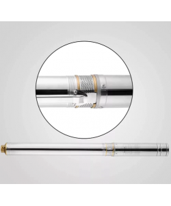 Kit Hidrofor 24L  Zinith Italy cu Pompa submersibila 4STM211, 1.3KW, 128m, 116 l/min, 1 tol (25mm), Sistem premium complet