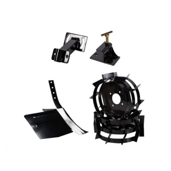 Set rarita ajustabila, adaptor, roti metalice 3.5-6