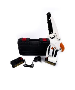 Fierastrau electric Mini drujba WERSTIL 36V,2 acumulatori ,2 lame,2 lanturi