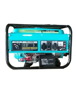 Generator electric pe benzina, FERMAX FE-2500, 2500W, 6.5Cp, pornire electrica Generator electric pe benzina, FERMAX FE-2500, 2500W, 6.5Cp, pornire electrica