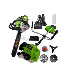 Pachet PartnerPro Motocositoare DX52E New Generation + Motofierastrau PS-52T, totul inclus, motor 2 timpi, benzina