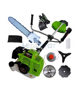Motocositoare pe benzina PartnerPro DX52E New Generation , 5.5CP, 52CC, 9000RPM + Accesoriu tip fierastrau