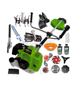 Pachet complet Motocositoare pe benzina PartnerPro DX52E New Generation , 5.5CP, 52CC, 9000RPM, toate accesoriile incluse