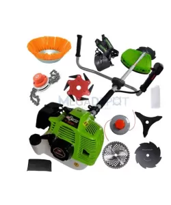 Motocositoare pe benzina PartnerPro DX52E New Generation , 5.5CP, 52CC, 9000RPM, disc 6T dinti mobili, accesoriu matura, tambur cu lant