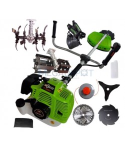Motocositoare pe benzina PartnerPro DX52E New Generation , 5.5CP, 52CC, 9000RPM + Cultivator si Prasitoare