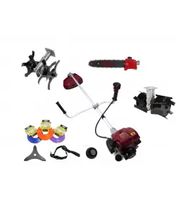 Motocoasa pe benzina DDT-1000L, 4 Timpi, 7 Cp, 62 cc, 9000 Rpm, 3 accesorii incluse , 3 fire trimmer, 1 adaptor drujba, 1 prasitoare, cultivator Motocoasa pe benzina DDT-1000L, 4 Timpi, 7 Cp, 62 cc, 9000 Rpm, 3 accesorii incluse , 3 fire trimmer, 1 adaptor drujba, 1 prasitoare, cultivator