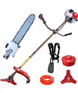 Pachet Motocoasa pe benzina AKIRA Japan, Accesoriu tip fierastrau, Profesionala, 8CP, 10000RPM, 62CC Pachet Motocoasa pe benzina AKIRA Japan, Accesoriu tip fierastrau, Profesionala, 8CP, 10000RPM, 62CC