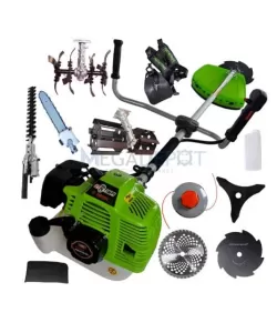 Pachet promo Motocositoare pe benzina PartnerPro DX52E New Generation , 5.5CP, 52CC, 9000RPM, cultivator, prasitoare, accesoriu tip fierastrau, accesoriu gard viu