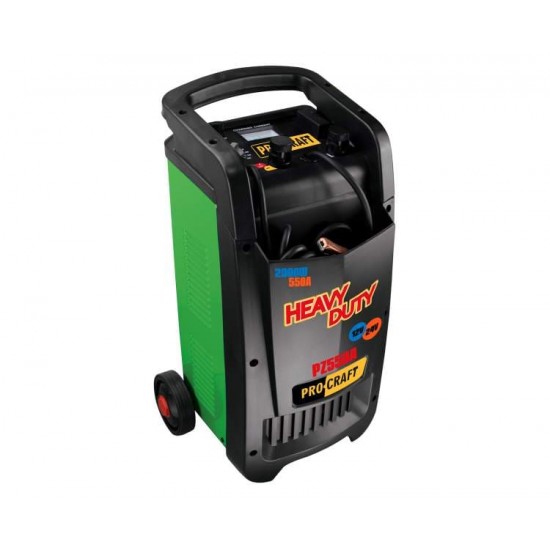 PROCRAFT PZ550A, Robot pornire PROCRAFT PZ550A,  incarcator invertor auto, 30A, 2500W, Voltaj 12/24