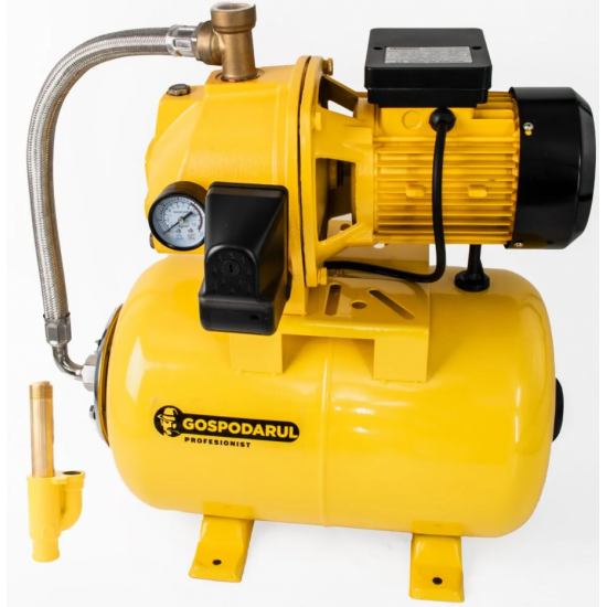 Hidrofor Gospodarul Profesionist 24l , 800W ,Cap Pompa Fonta Cu Ejector (PMP0003.7)