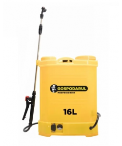 Pompa de stropit Gospodarul Profesionist - capacitate 16L, cu baterie