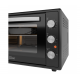 Cuptor electric , Putere 2000W, Capacitate 65L, Geam dublu, Timer, Termostat, 3 trepte putere, interior emailat, Negru  Zilan ZLN2433