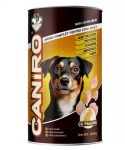 Hrana umeda pentru caini, carne de pui, 1.24 kg Caniro  Hrana umeda pentru caini, carne de pui, 1.24 kg Caniro