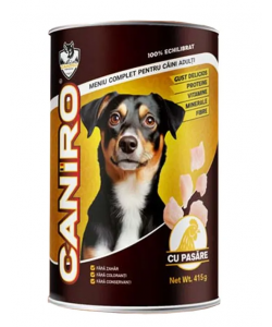 hrana umeda pentru caini, carne de pui, 415 gr Caniro 
