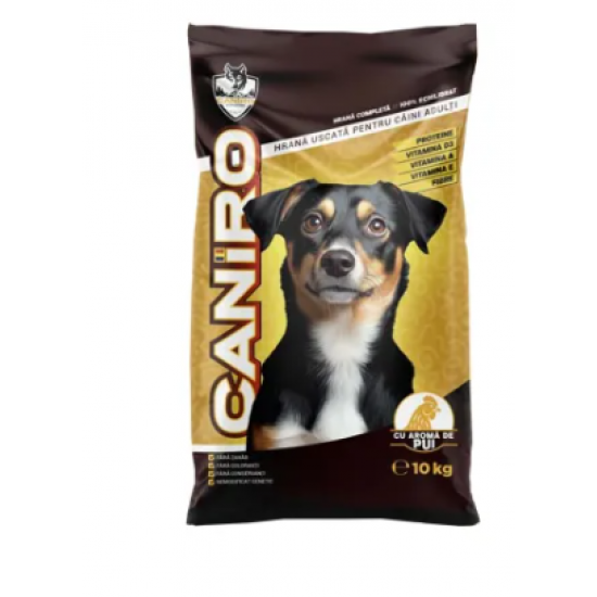Hrana uscata pentru caini cu pui, 10 kg  Caniro
