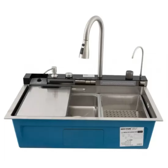 Chiuveta multifunctionala MH7546-SET-06.SUS304 MIXXUS seria Decor