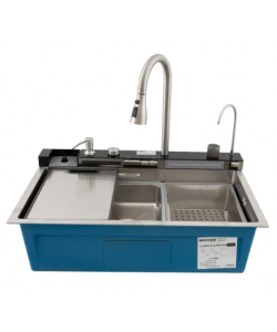 Chiuveta multifunctionala MH7546-SET-06.SUS304  MIXXUS seria Decor