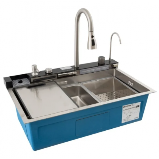 Chiuveta multifunctionala MH7546-SET-06.SUS304  MIXXUS seria Decor
