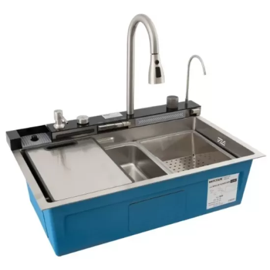 Chiuveta multifunctionala MH7546-SET-06.SUS304 MIXXUS seria Decor